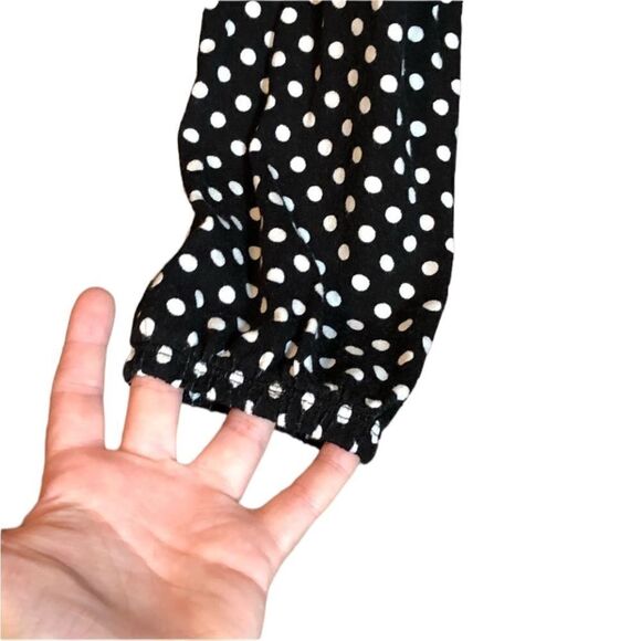 3 for $30! Revamped polka dot crop top‎ - Picture 9 of 10